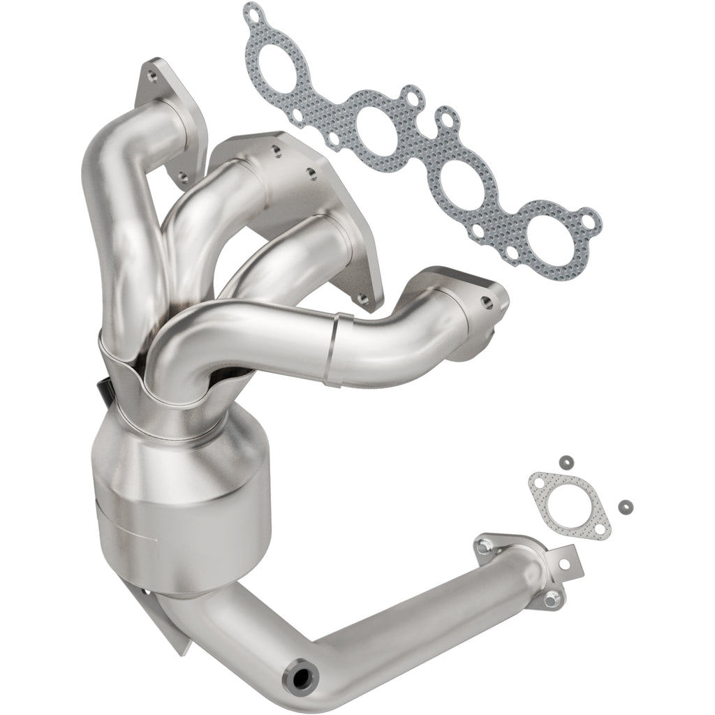 Catalytic-Converter-With-Integrated-Exhaust-Manifold