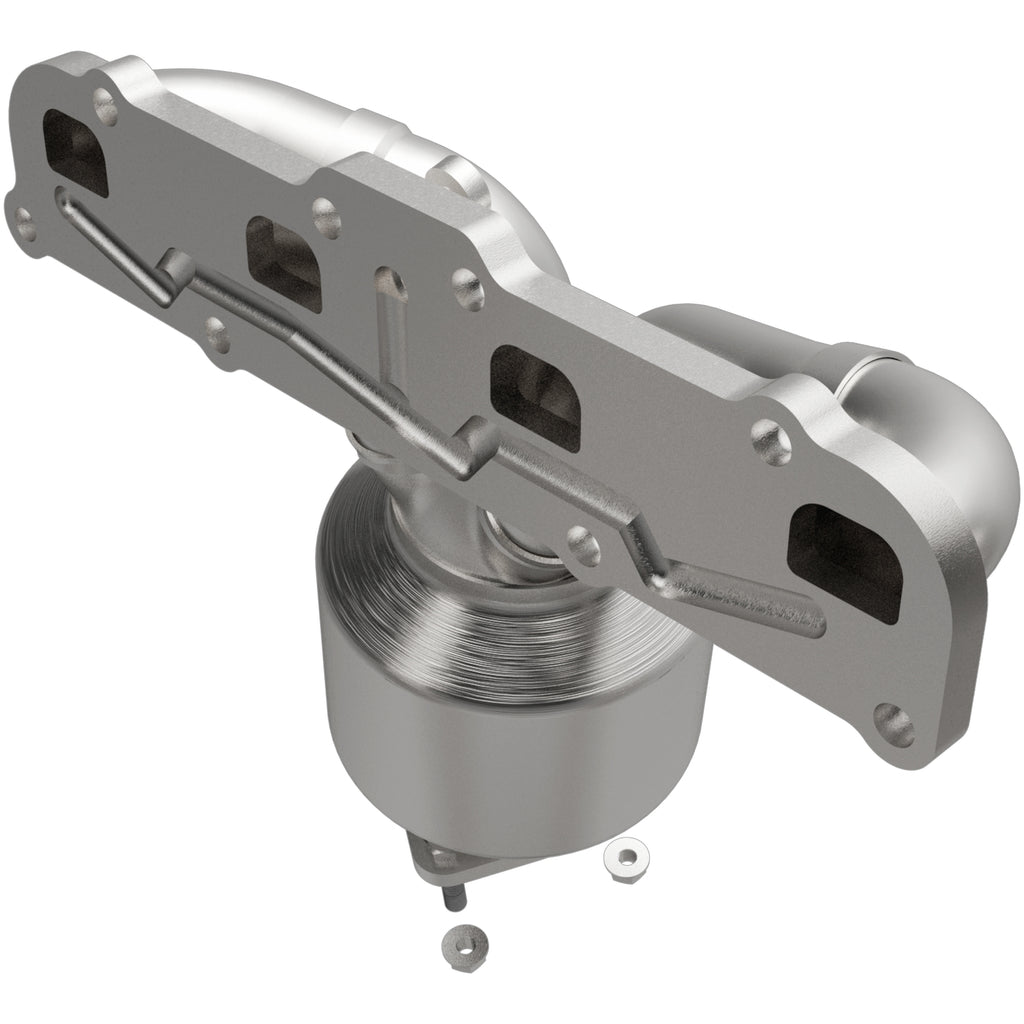 Catalytic-Converter-With-Integrated-Exhaust-Manifold