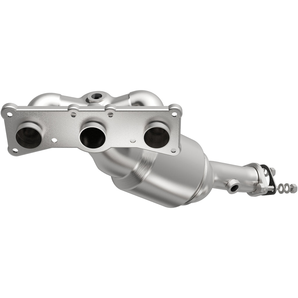 Catalytic-Converter-With-Integrated-Exhaust-Manifold