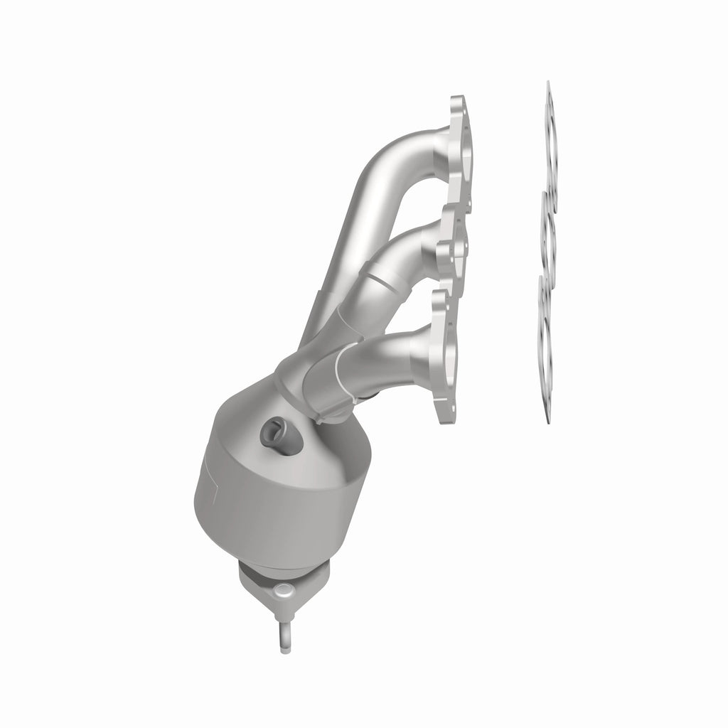 Catalytic-Converter-With-Integrated-Exhaust-Manifold