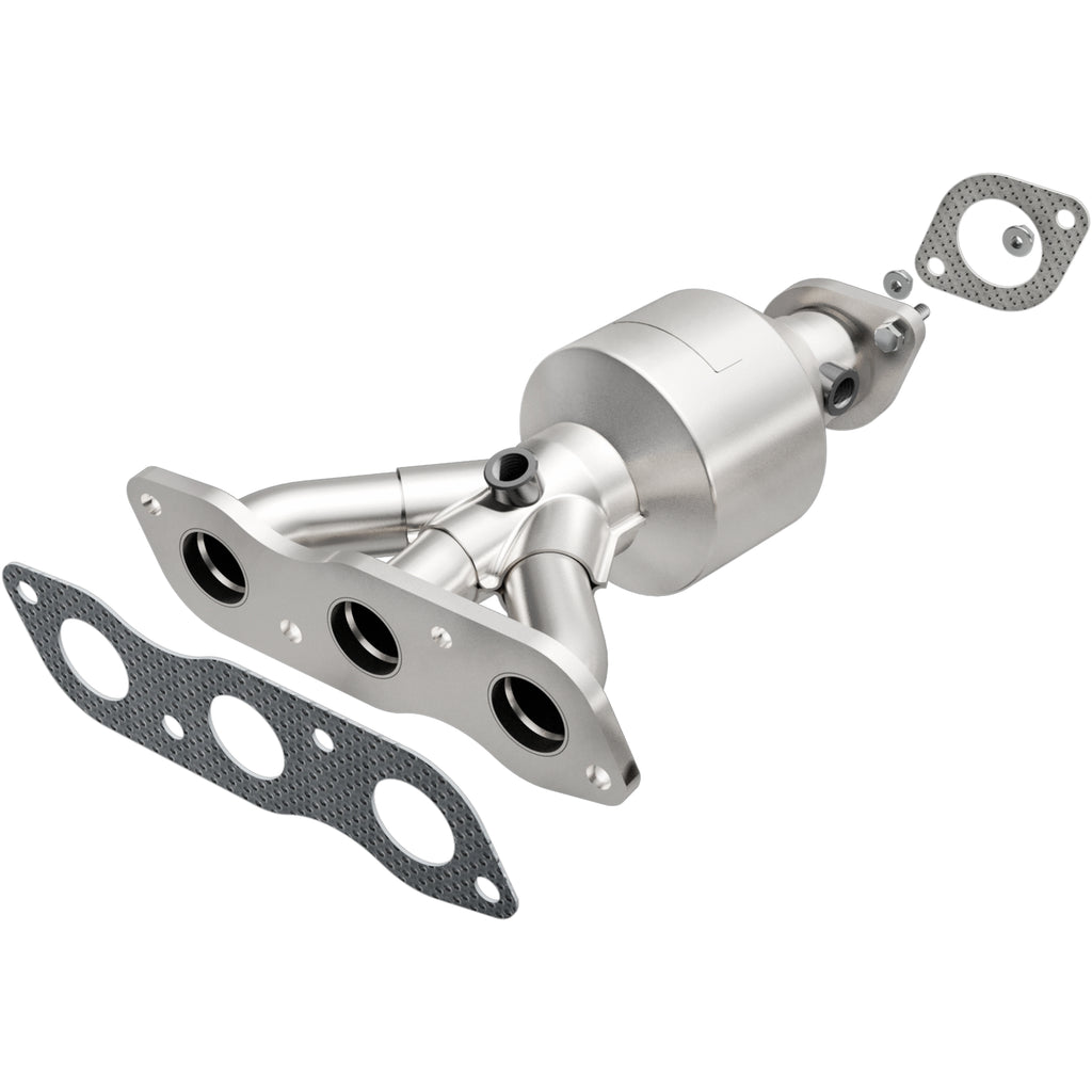 Catalytic-Converter-With-Integrated-Exhaust-Manifold