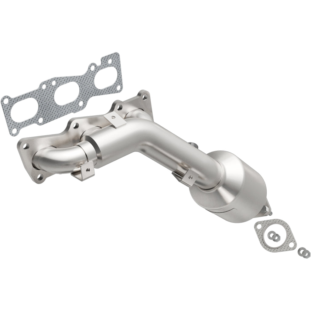 Catalytic-Converter-With-Integrated-Exhaust-Manifold