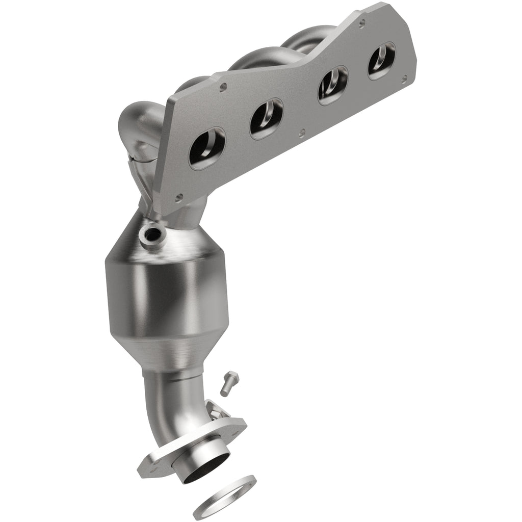 Catalytic-Converter-With-Integrated-Exhaust-Manifold