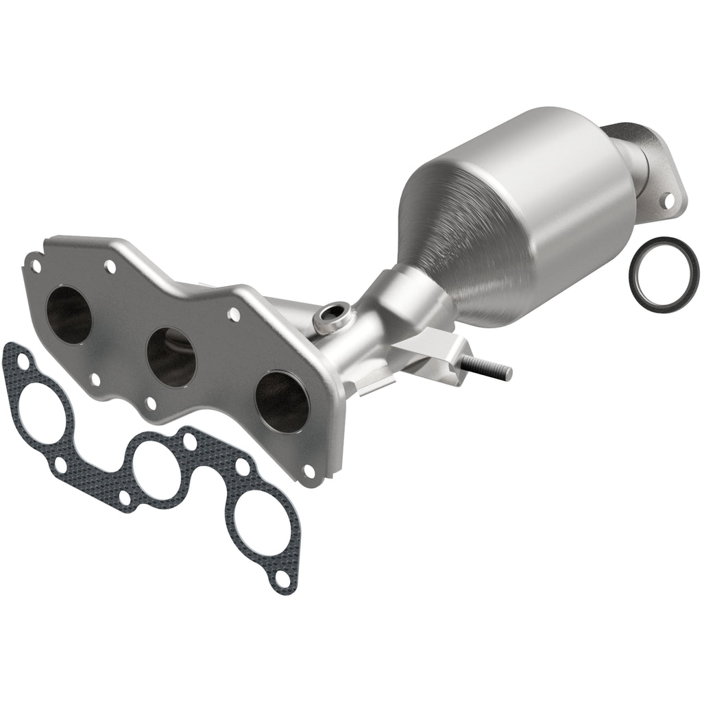 Catalytic-Converter-With-Integrated-Exhaust-Manifold