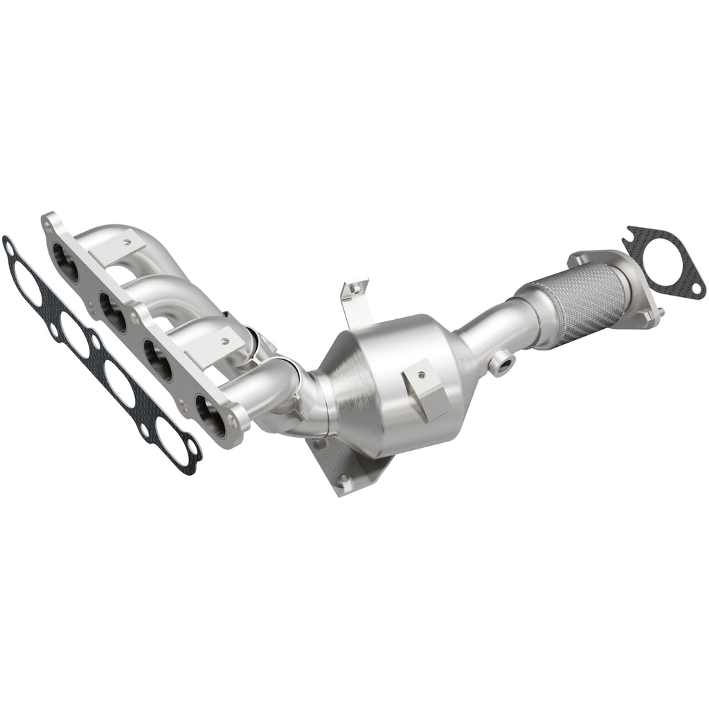 Catalytic-Converter-With-Integrated-Exhaust-Manifold