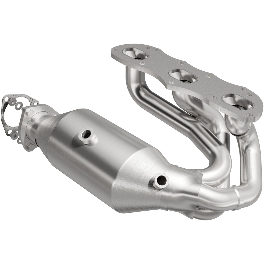 Catalytic-Converter-With-Integrated-Exhaust-Manifold