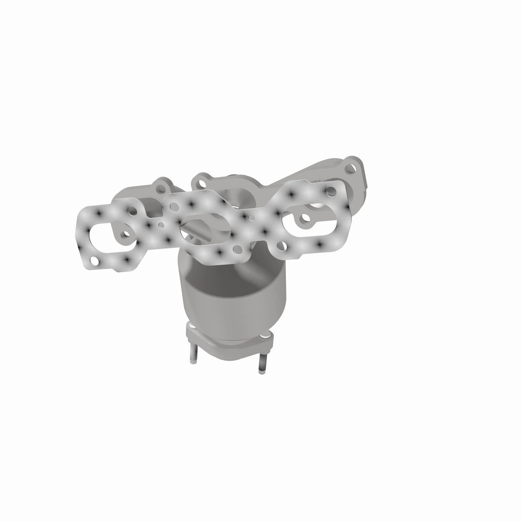 Catalytic-Converter-With-Integrated-Exhaust-Manifold