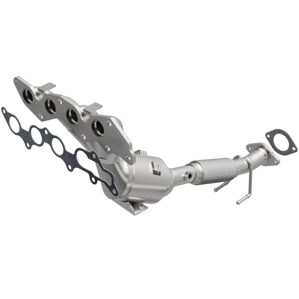 Catalytic-Converter-With-Integrated-Exhaust-Manifold