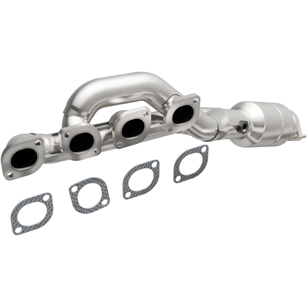 Catalytic-Converter-With-Integrated-Exhaust-Manifold