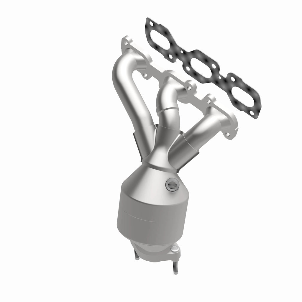 Catalytic-Converter-With-Integrated-Exhaust-Manifold