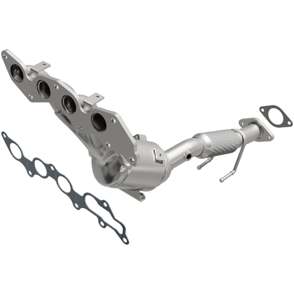 Catalytic-Converter-With-Integrated-Exhaust-Manifold