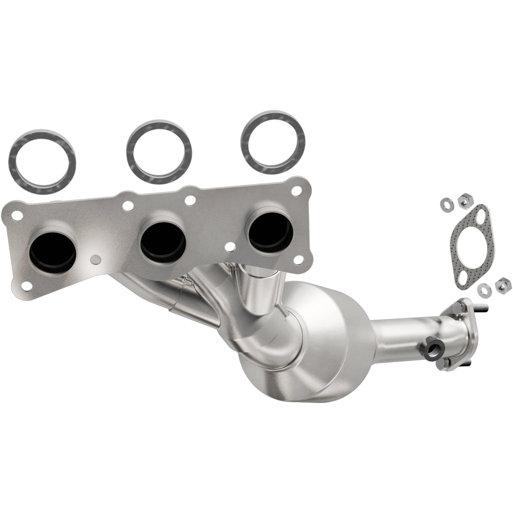 Catalytic-Converter-With-Integrated-Exhaust-Manifold