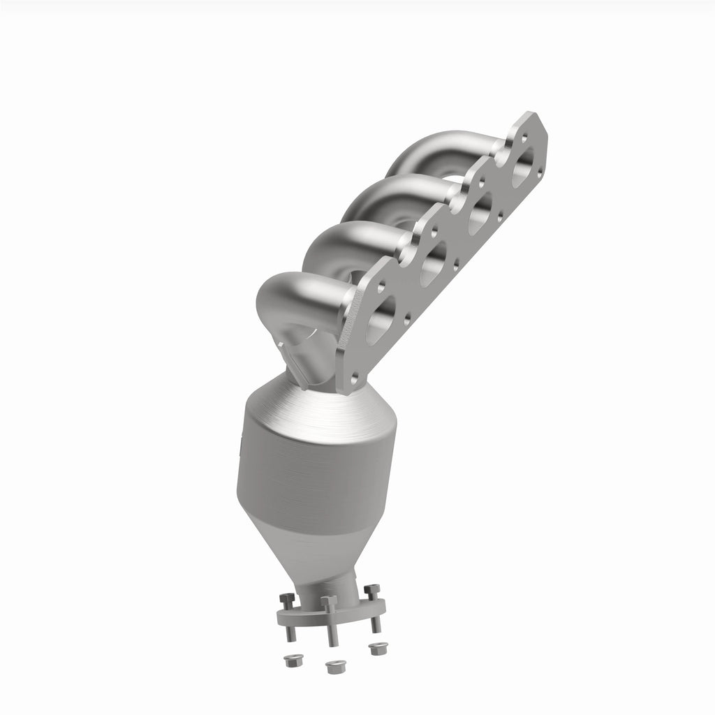 Catalytic-Converter-With-Integrated-Exhaust-Manifold