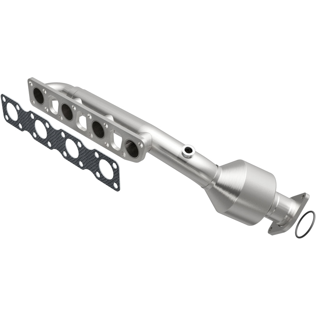 Catalytic-Converter-With-Integrated-Exhaust-Manifold
