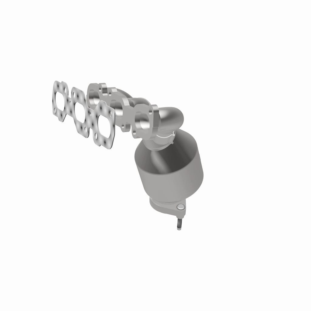 Catalytic-Converter-With-Integrated-Exhaust-Manifold