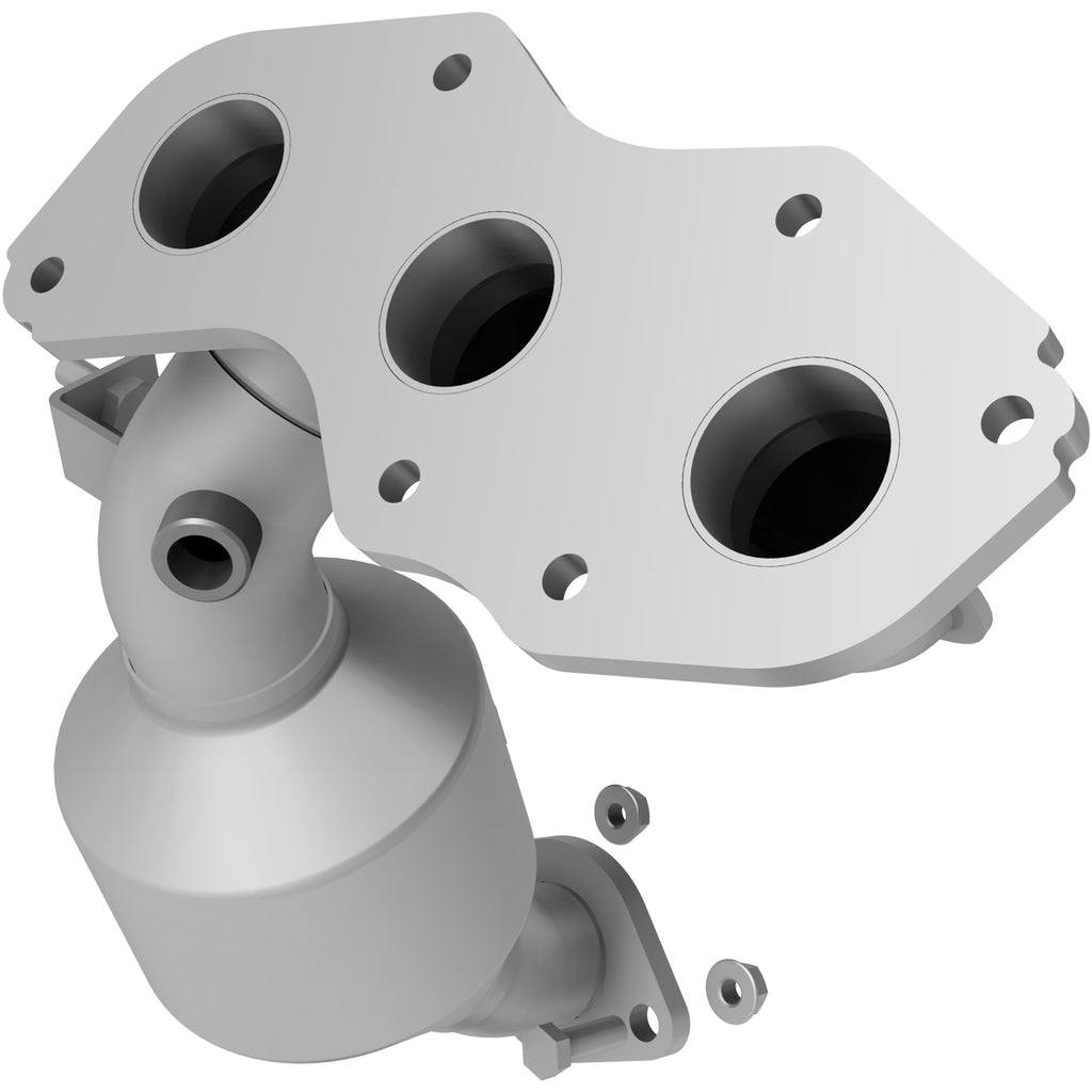 Catalytic-Converter-With-Integrated-Exhaust-Manifold