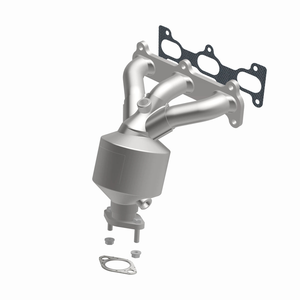 Catalytic-Converter-With-Integrated-Exhaust-Manifold