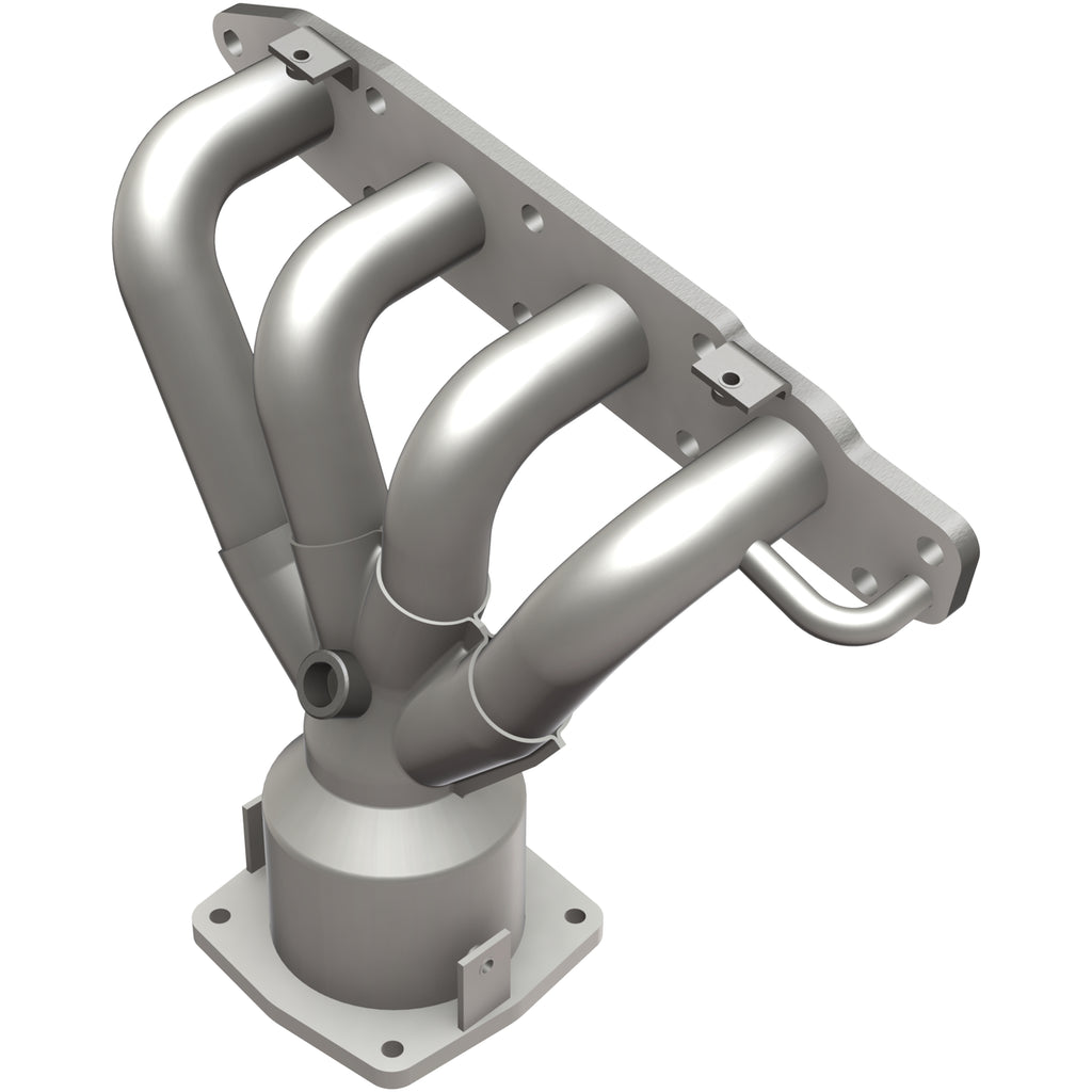 Catalytic-Converter-With-Integrated-Exhaust-Manifold