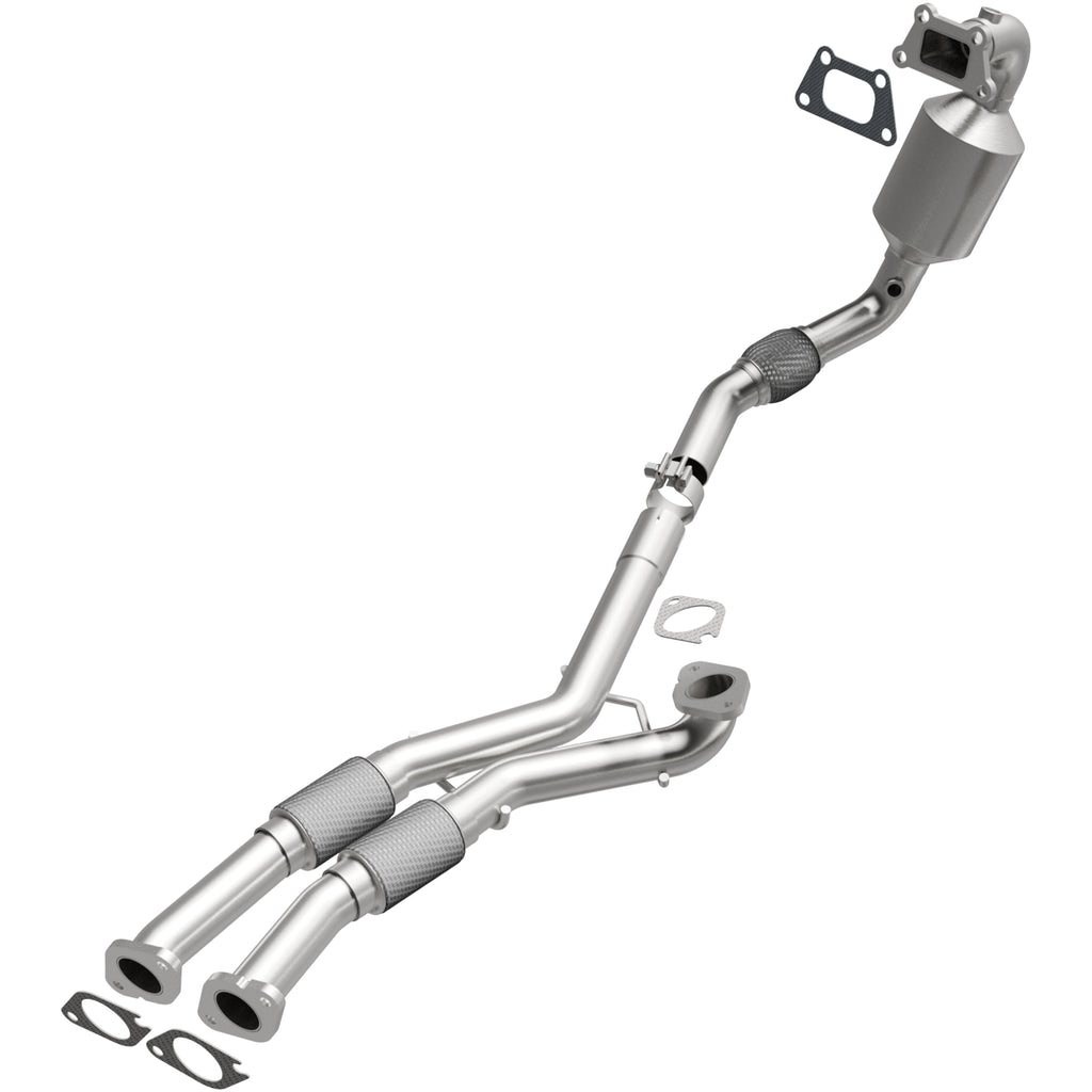 Catalytic-Converter-With-Integrated-Exhaust-Manifold