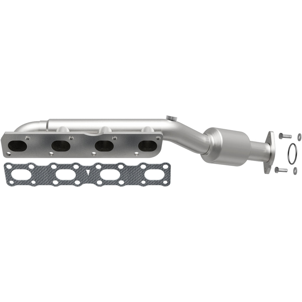 Catalytic-Converter-With-Integrated-Exhaust-Manifold