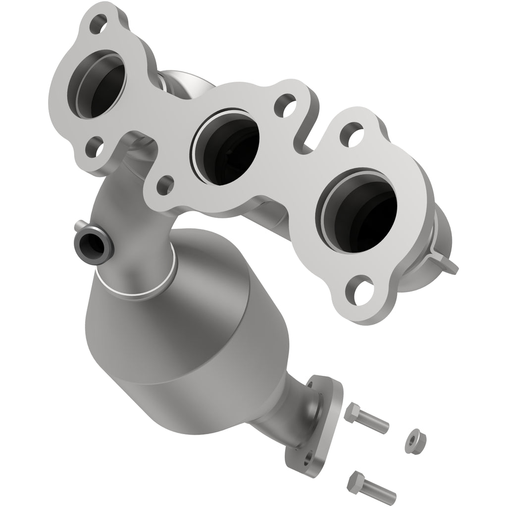 Catalytic-Converter-With-Integrated-Exhaust-Manifold