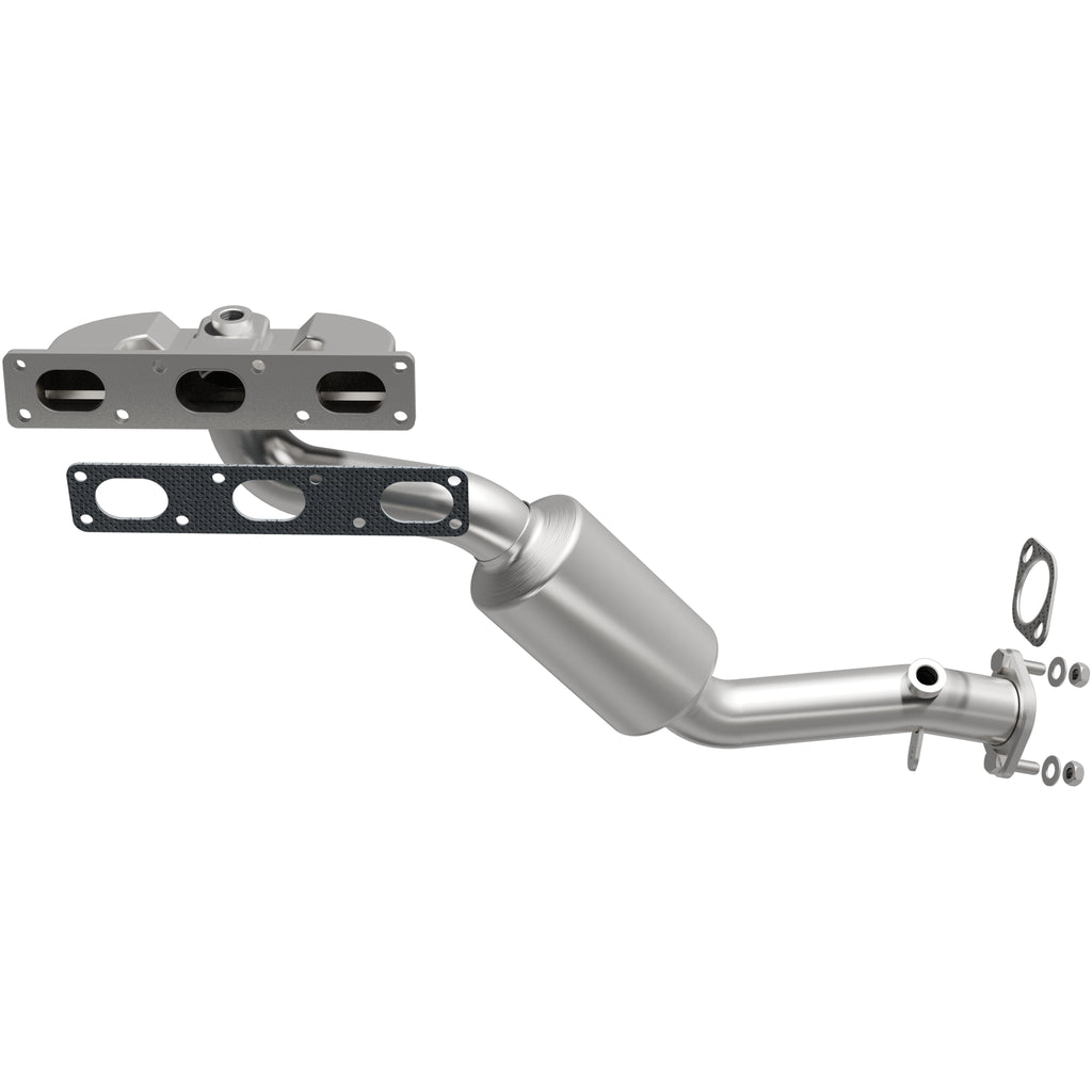 Catalytic-Converter-With-Integrated-Exhaust-Manifold
