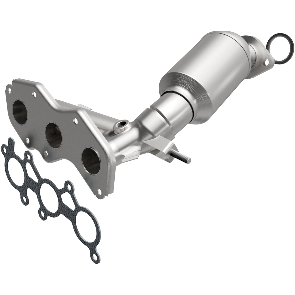 Catalytic-Converter-With-Integrated-Exhaust-Manifold