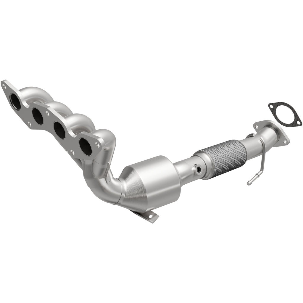 Catalytic-Converter-With-Integrated-Exhaust-Manifold