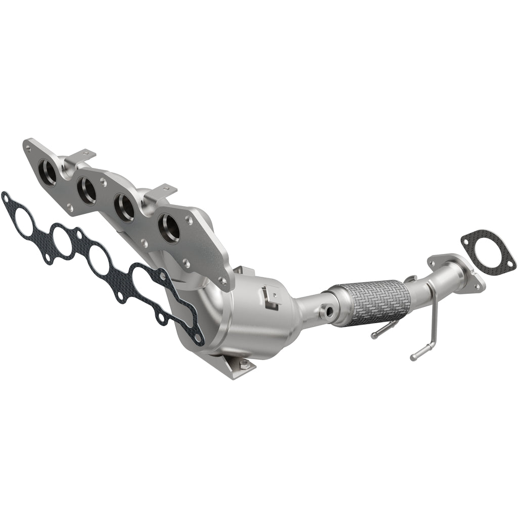 Catalytic-Converter-With-Integrated-Exhaust-Manifold