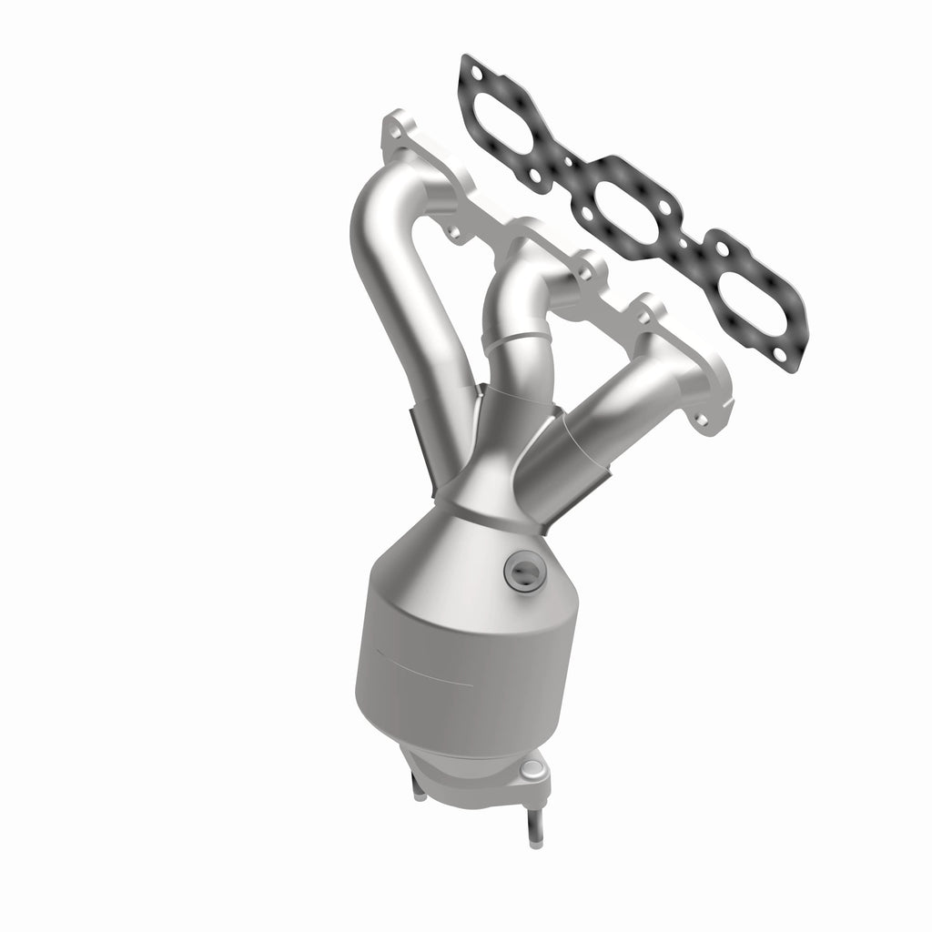 Catalytic-Converter-With-Integrated-Exhaust-Manifold