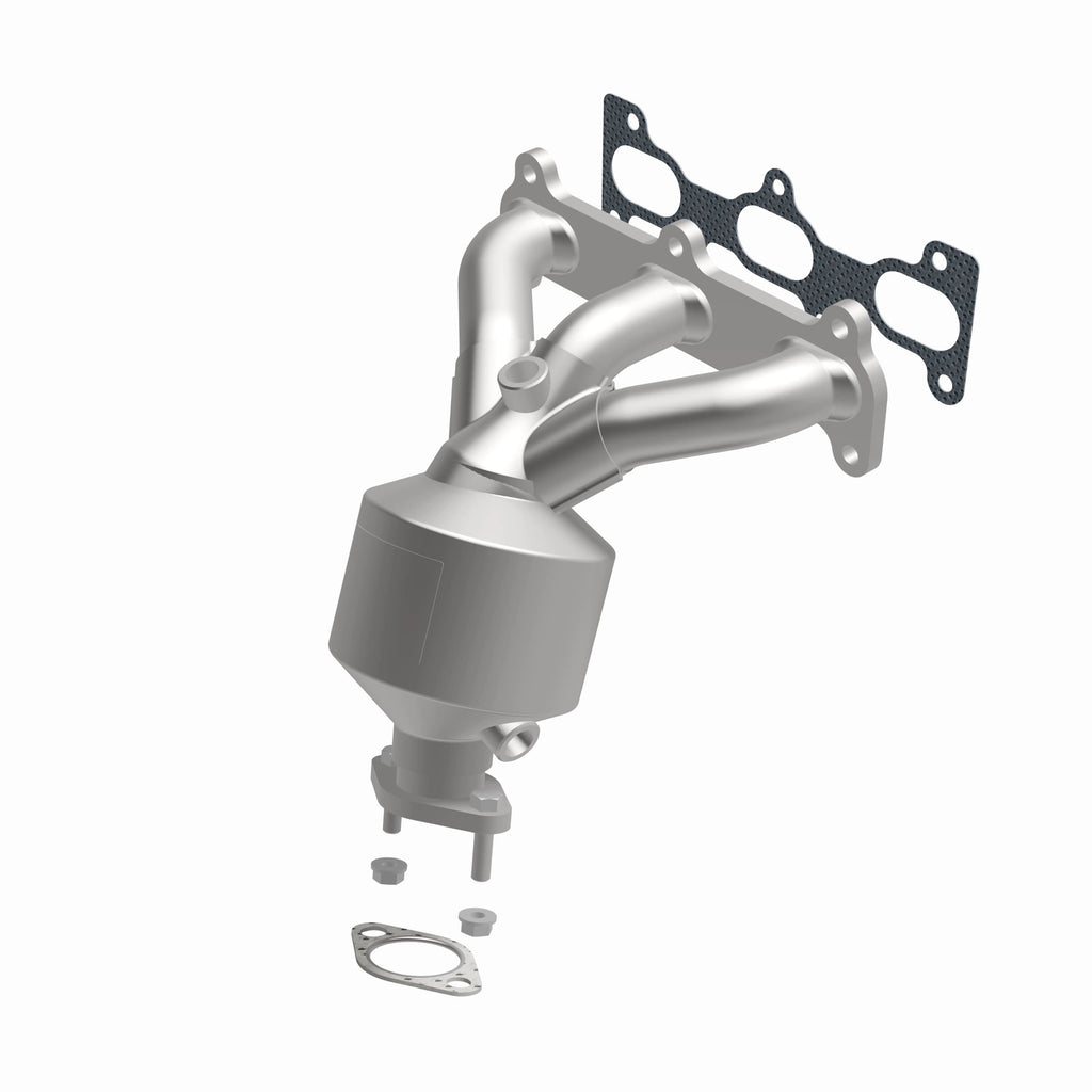 Catalytic-Converter-With-Integrated-Exhaust-Manifold