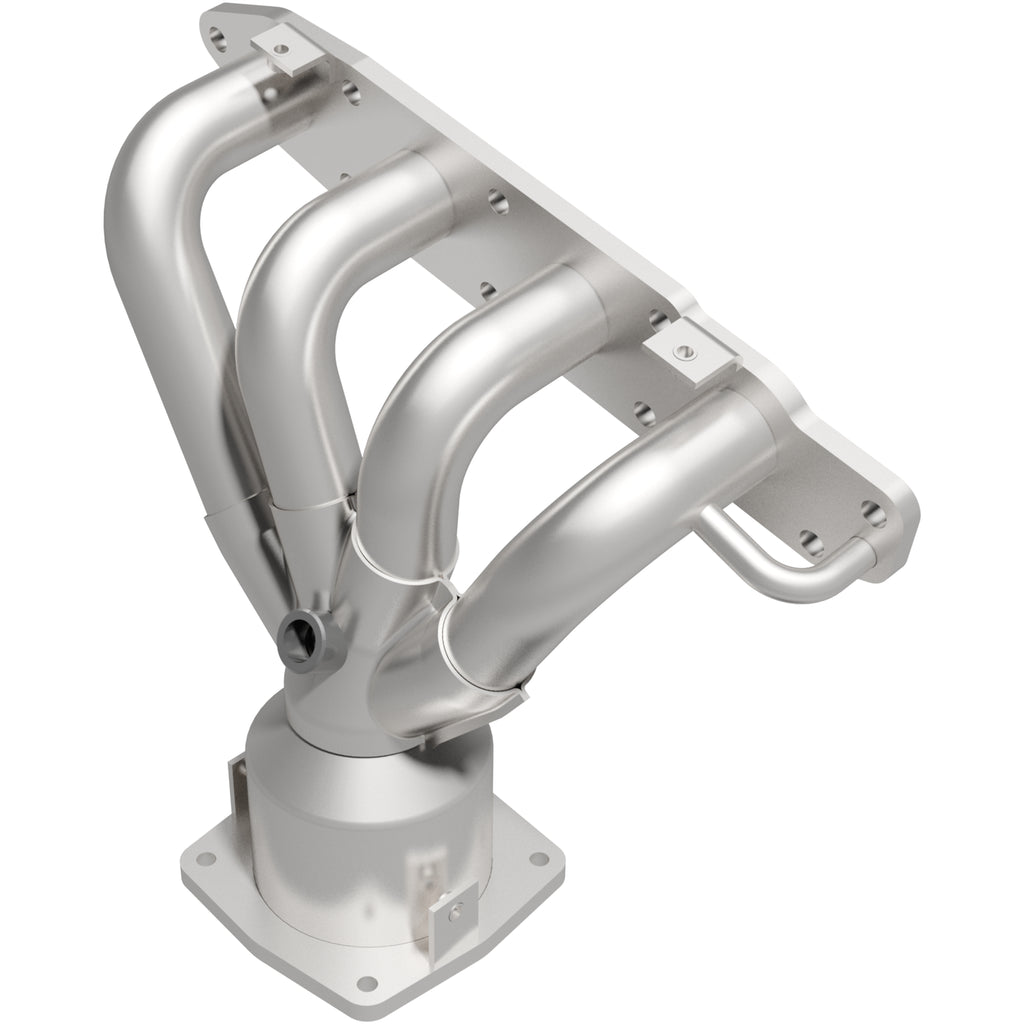 Catalytic-Converter-With-Integrated-Exhaust-Manifold