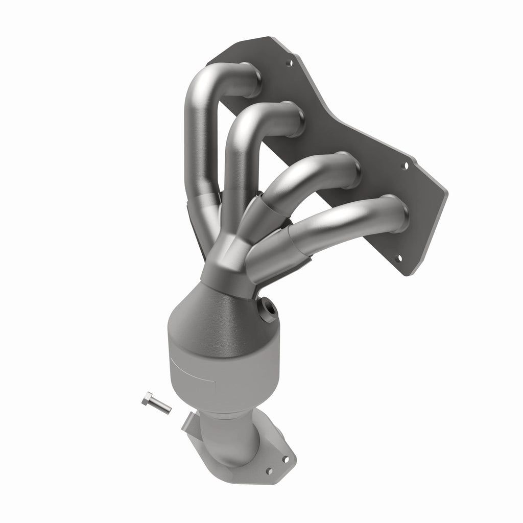 Catalytic-Converter-With-Integrated-Exhaust-Manifold