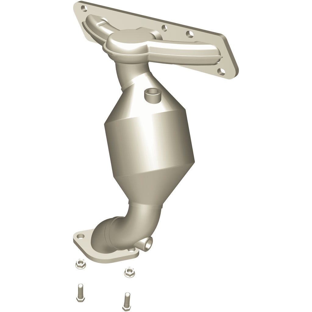 Catalytic-Converter-With-Integrated-Exhaust-Manifold