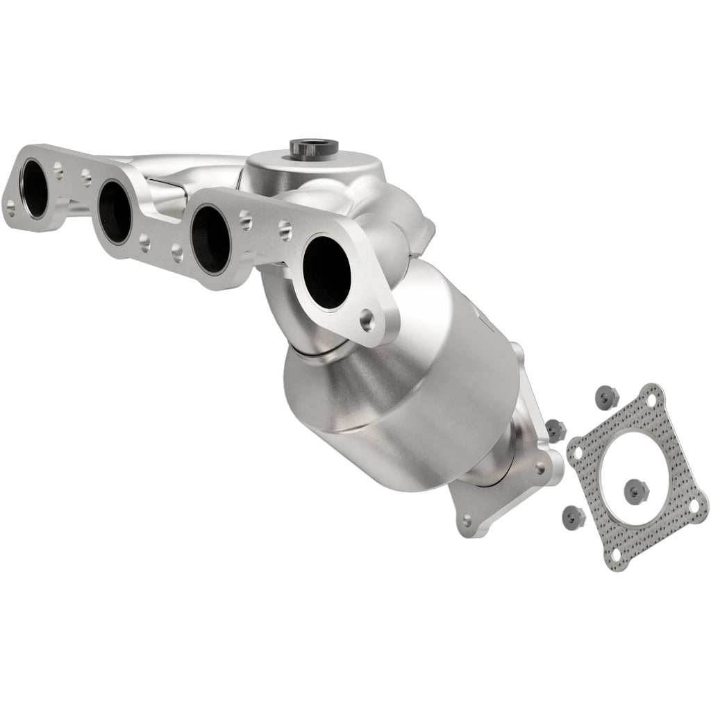 Catalytic-Converter-With-Integrated-Exhaust-Manifold