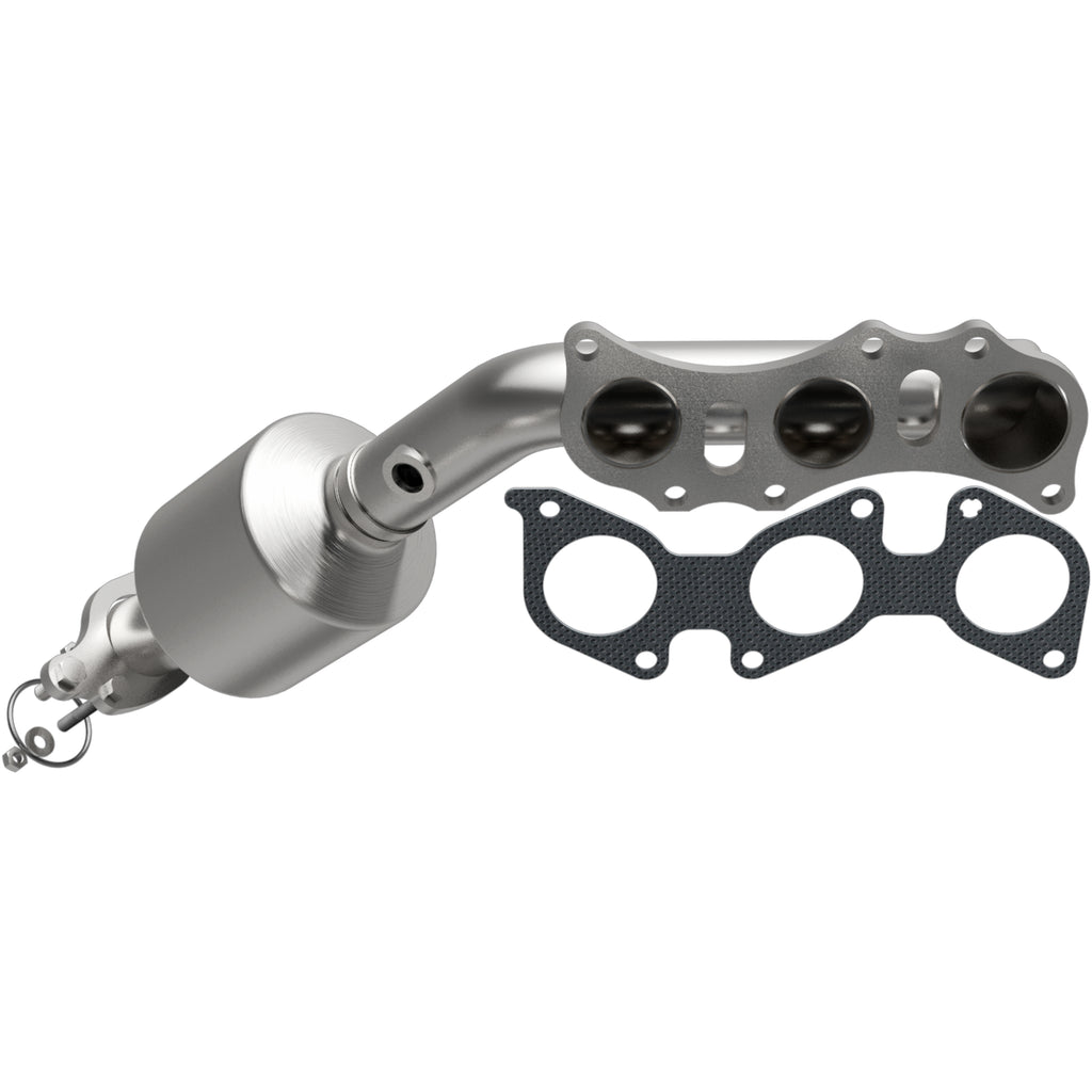 Catalytic-Converter-With-Integrated-Exhaust-Manifold