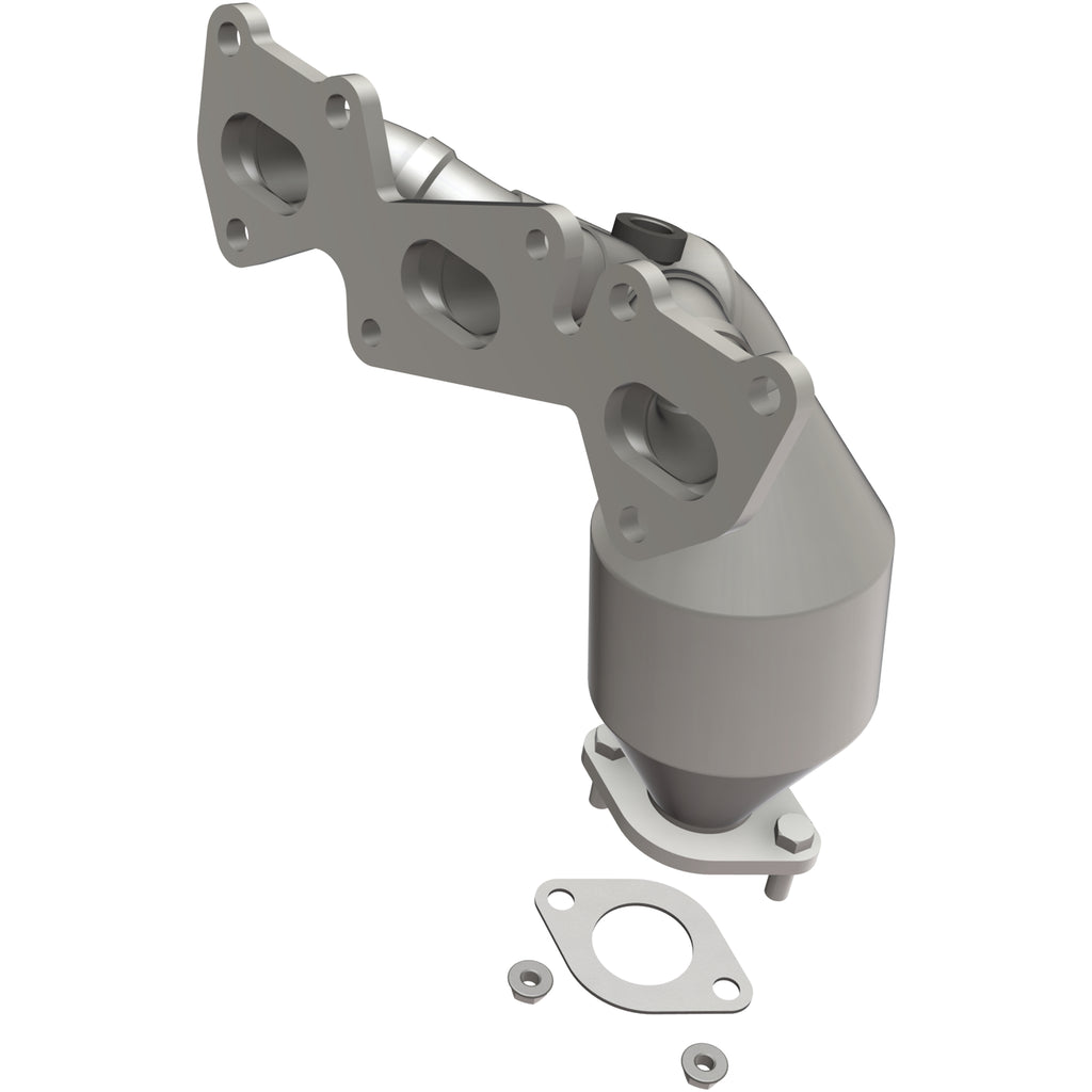 Catalytic-Converter-With-Integrated-Exhaust-Manifold