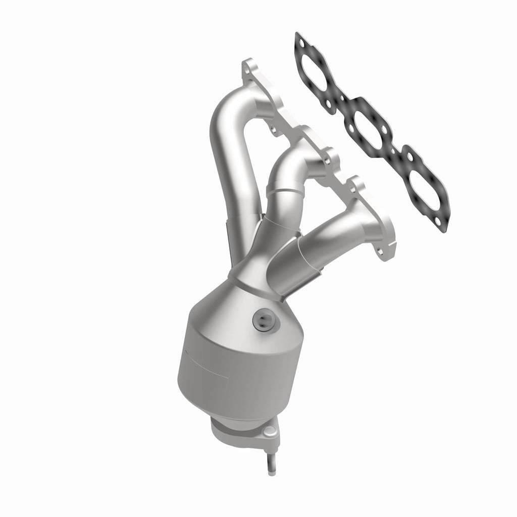 Catalytic-Converter-With-Integrated-Exhaust-Manifold