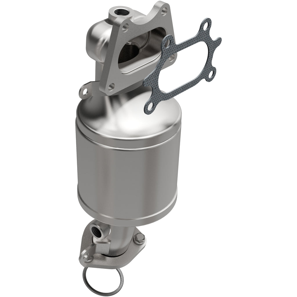 Catalytic-Converter-With-Integrated-Exhaust-Manifold