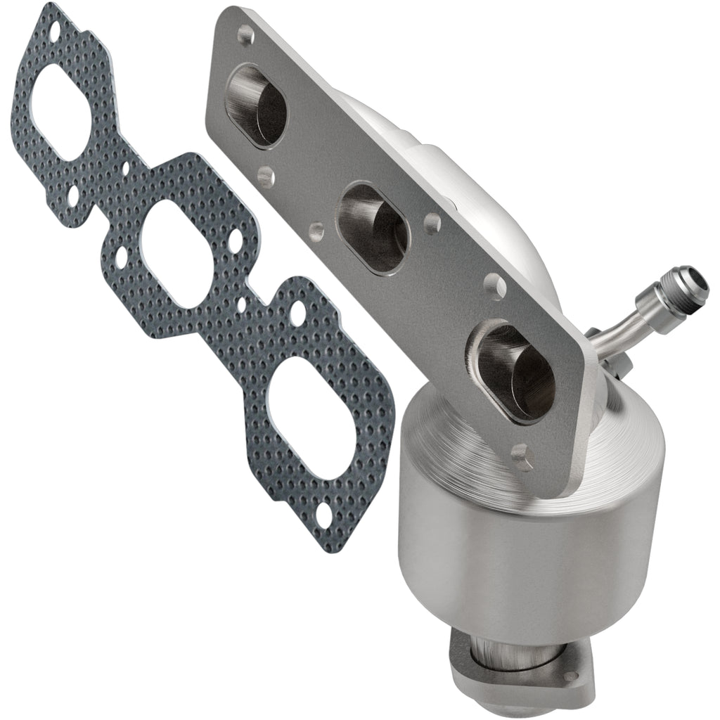 Catalytic-Converter-With-Integrated-Exhaust-Manifold