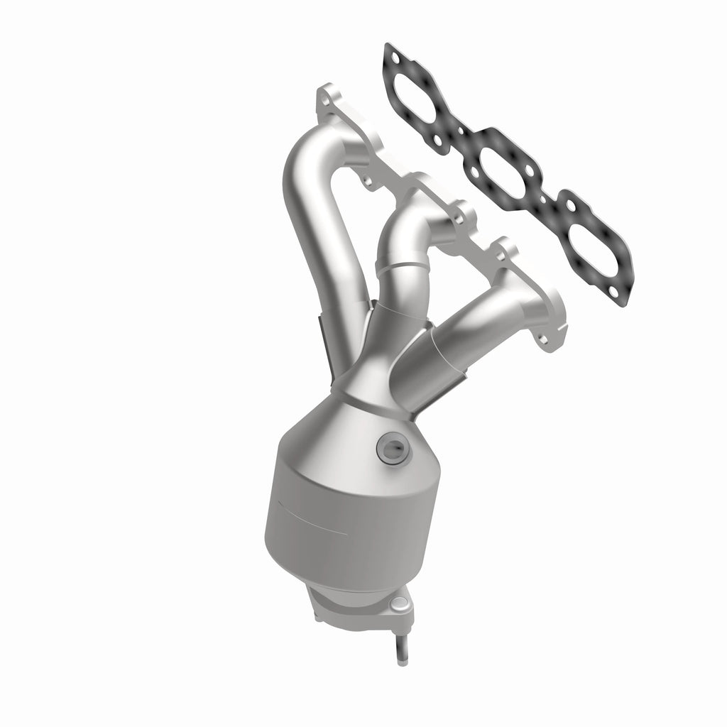 Catalytic-Converter-With-Integrated-Exhaust-Manifold