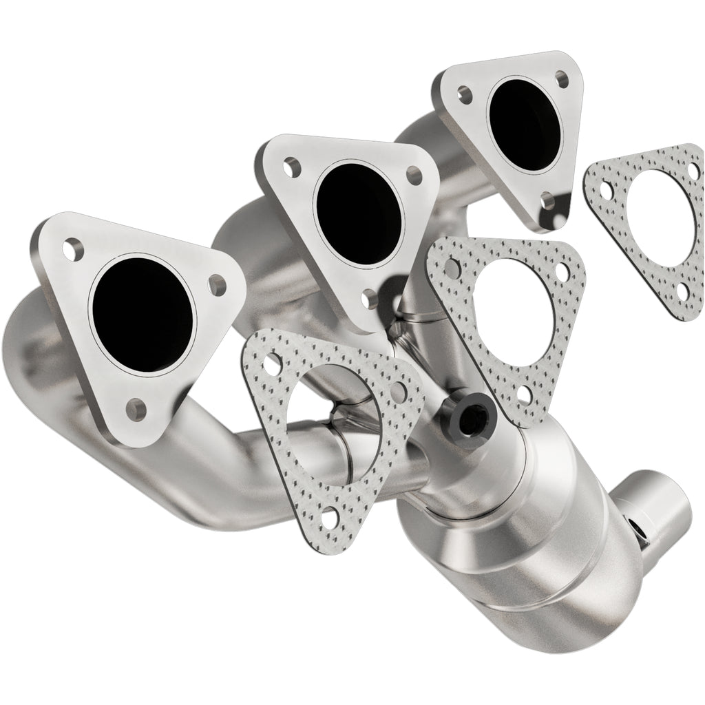 Catalytic-Converter-With-Integrated-Exhaust-Manifold