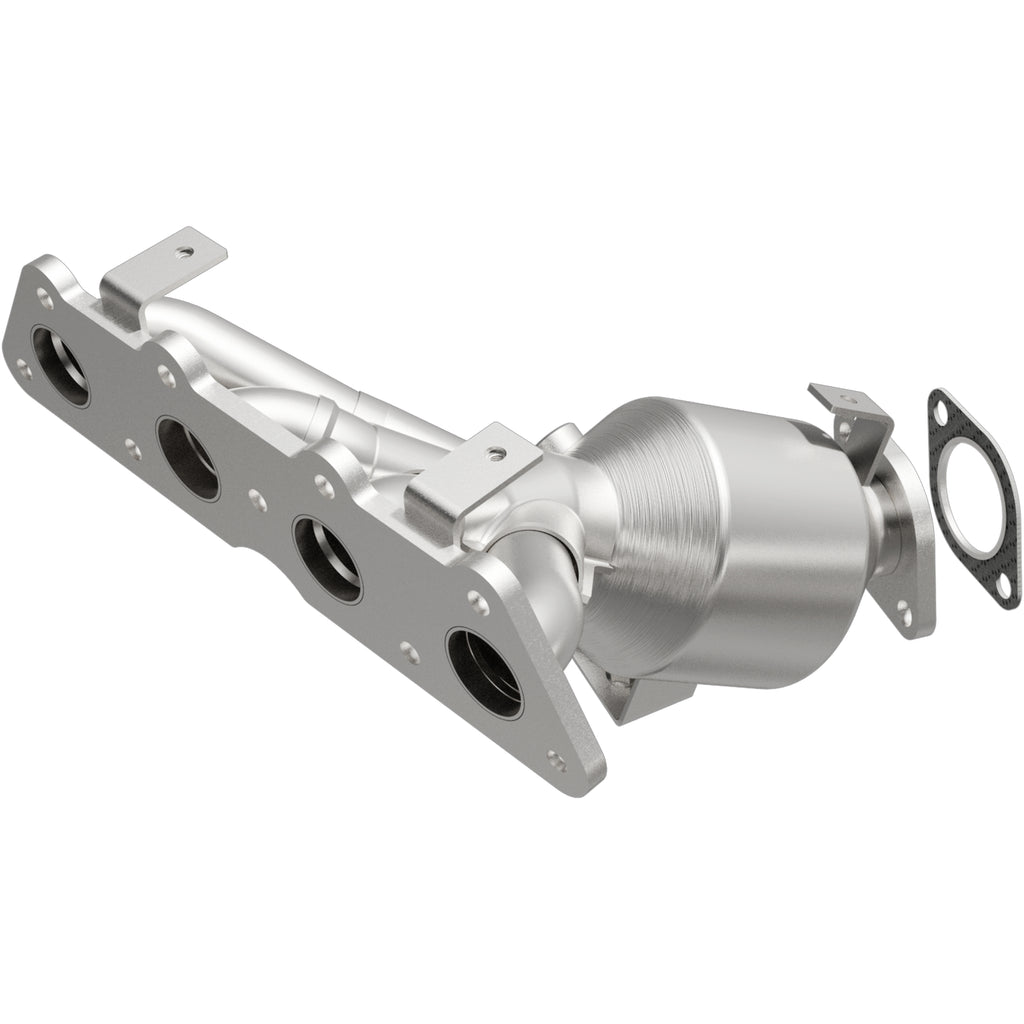 Catalytic-Converter-With-Integrated-Exhaust-Manifold