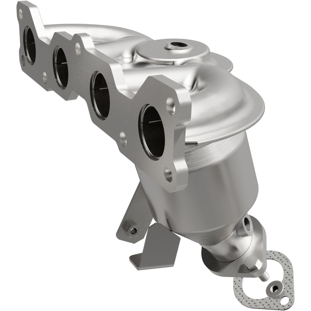 Catalytic-Converter-With-Integrated-Exhaust-Manifold