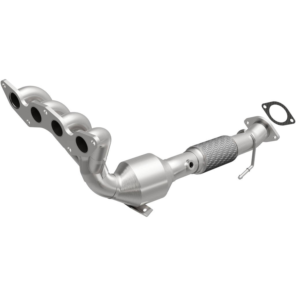 Catalytic-Converter-With-Integrated-Exhaust-Manifold