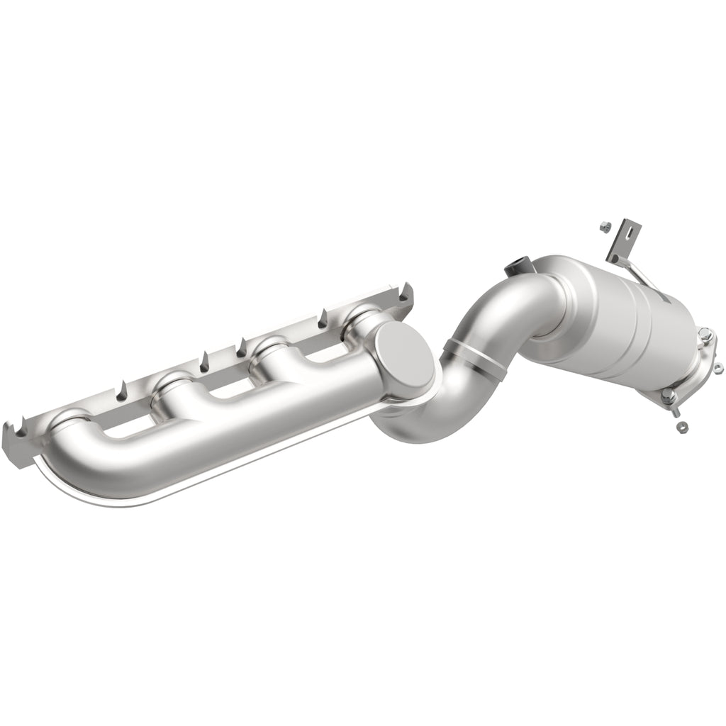 Catalytic-Converter-With-Integrated-Exhaust-Manifold