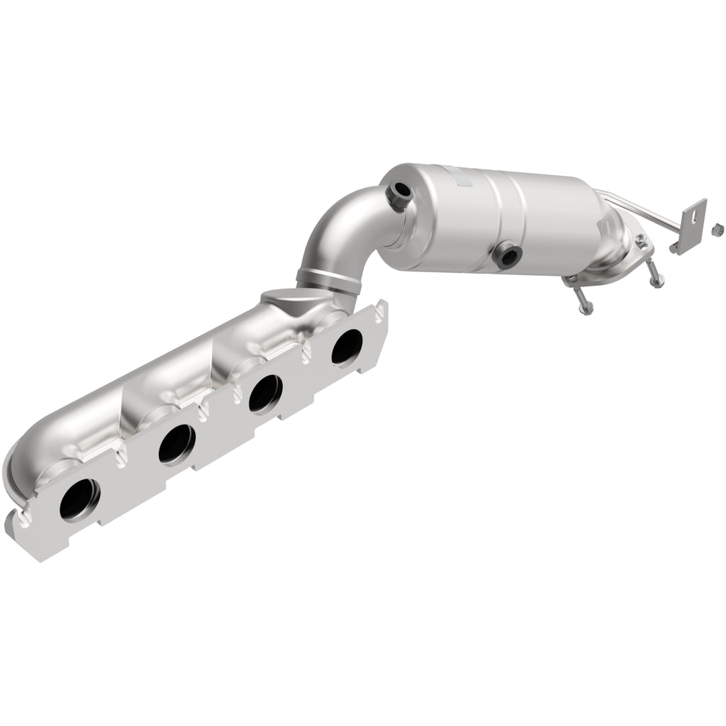 Catalytic-Converter-With-Integrated-Exhaust-Manifold