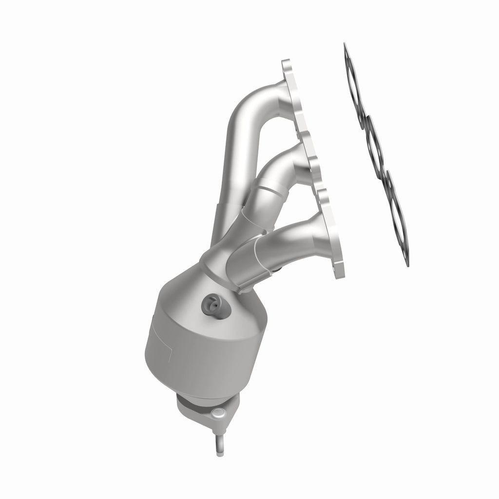 Catalytic-Converter-With-Integrated-Exhaust-Manifold