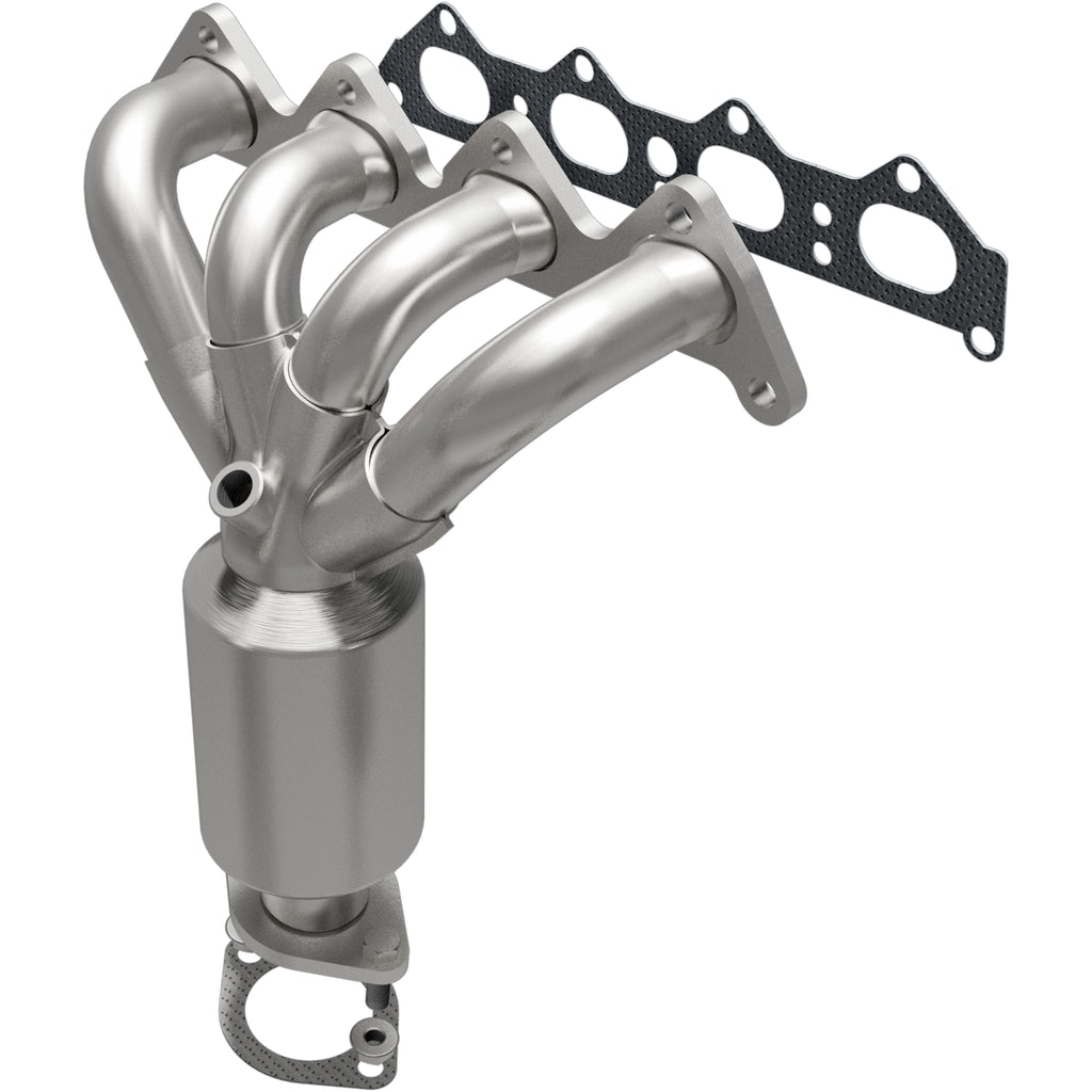 Catalytic-Converter-With-Integrated-Exhaust-Manifold