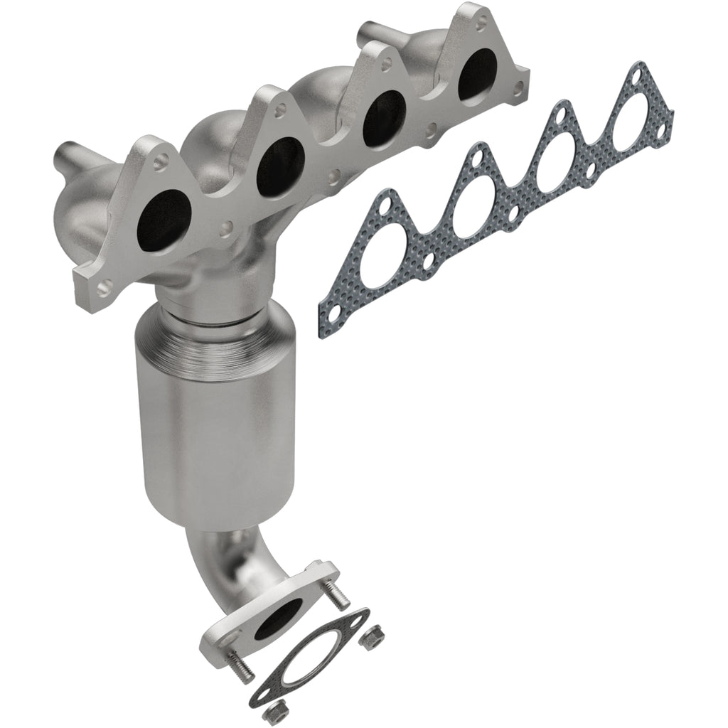 Catalytic-Converter-With-Integrated-Exhaust-Manifold
